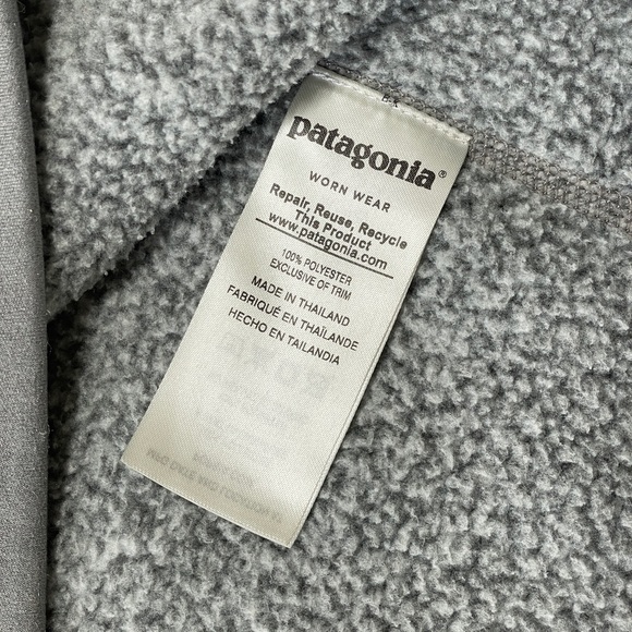 Patagonia Worn Wear Better Sweater 1/4 Zip Fleece Pullover Women’s Size Medium - Picture 10 of 11